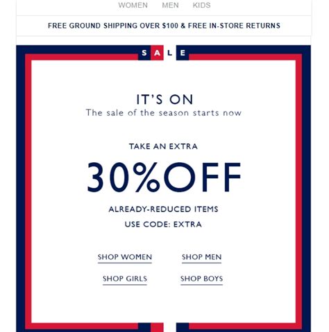 tommy hilfiger promo code.